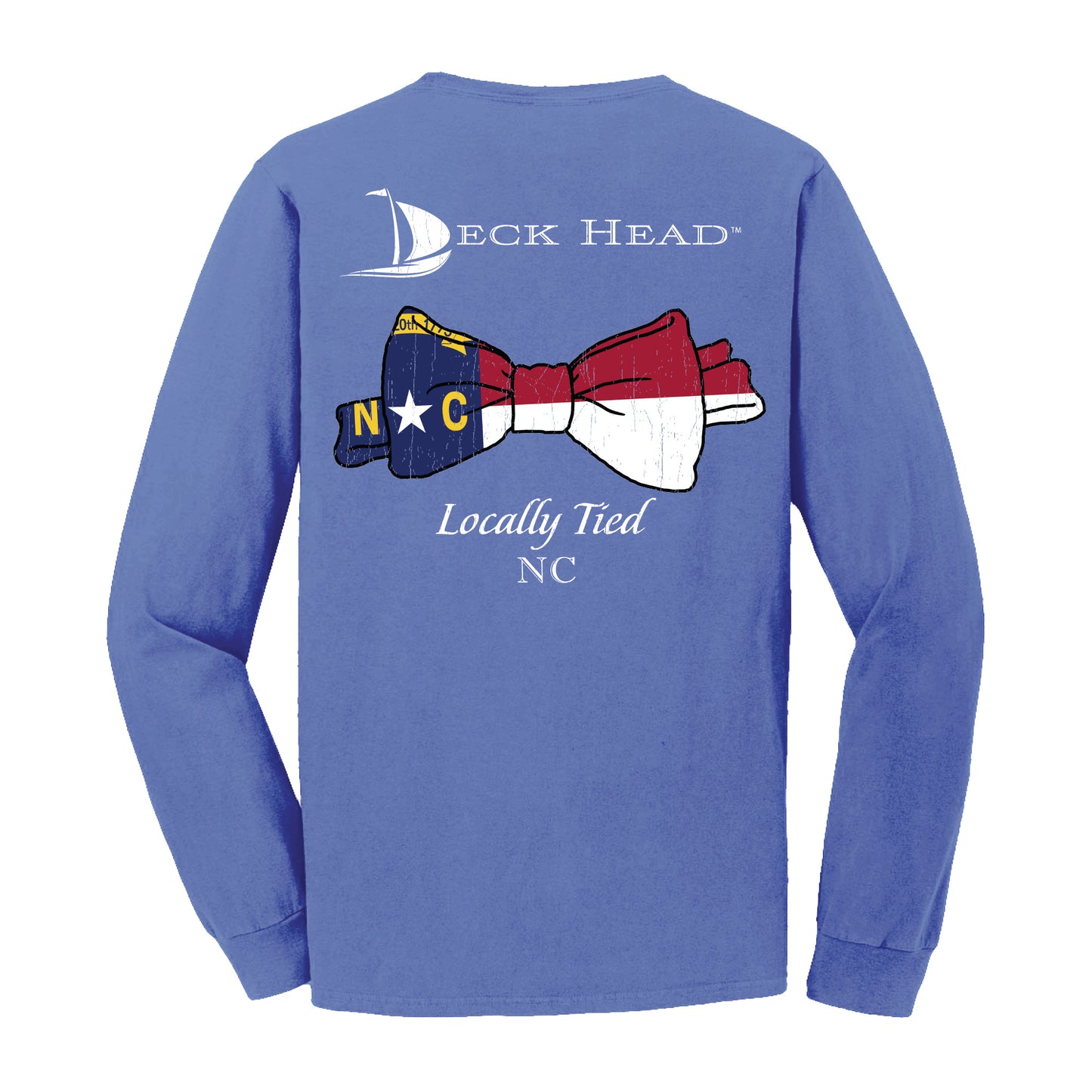 Locally Tied North Carolina Pocket Long Sleeve Shirt