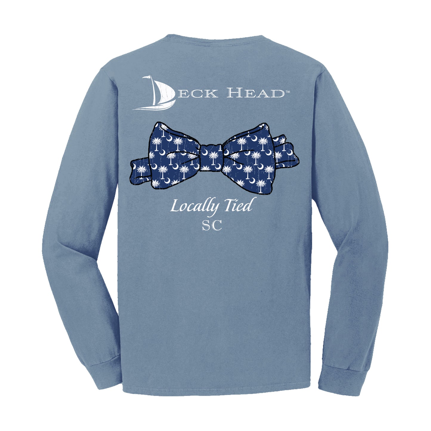 Locally Tied South Carolina Pocket Long Sleeve Shirt